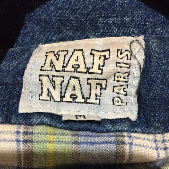 VINTAGE NAF NAF PARIS DENIM JACKETS SIZE M - Picture 11 of 11